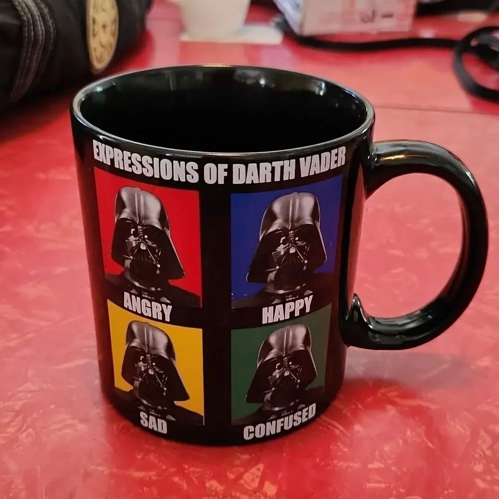 Star Wars Expressions of Darth Vader 20oz Coffee Mug